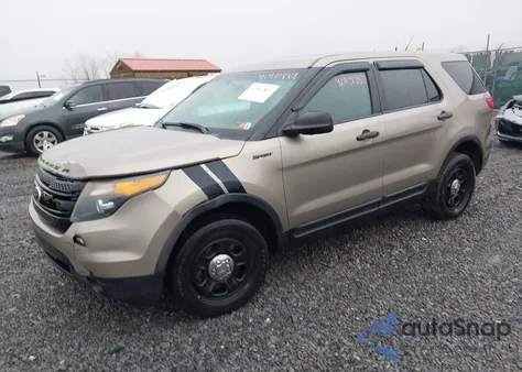 2014 Ford Police Interceptor z USA, uszkodzony, nr VIN 1FM5K8AR9EGA45007